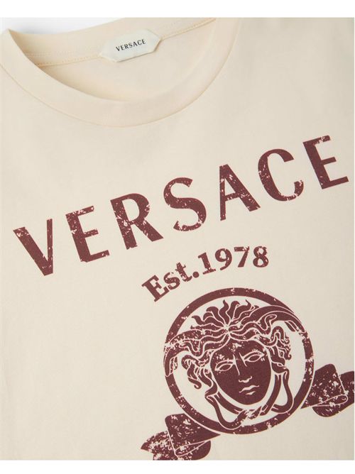T-shirt, unisex, logata. VERSACE | 1024946 1A181232YE00